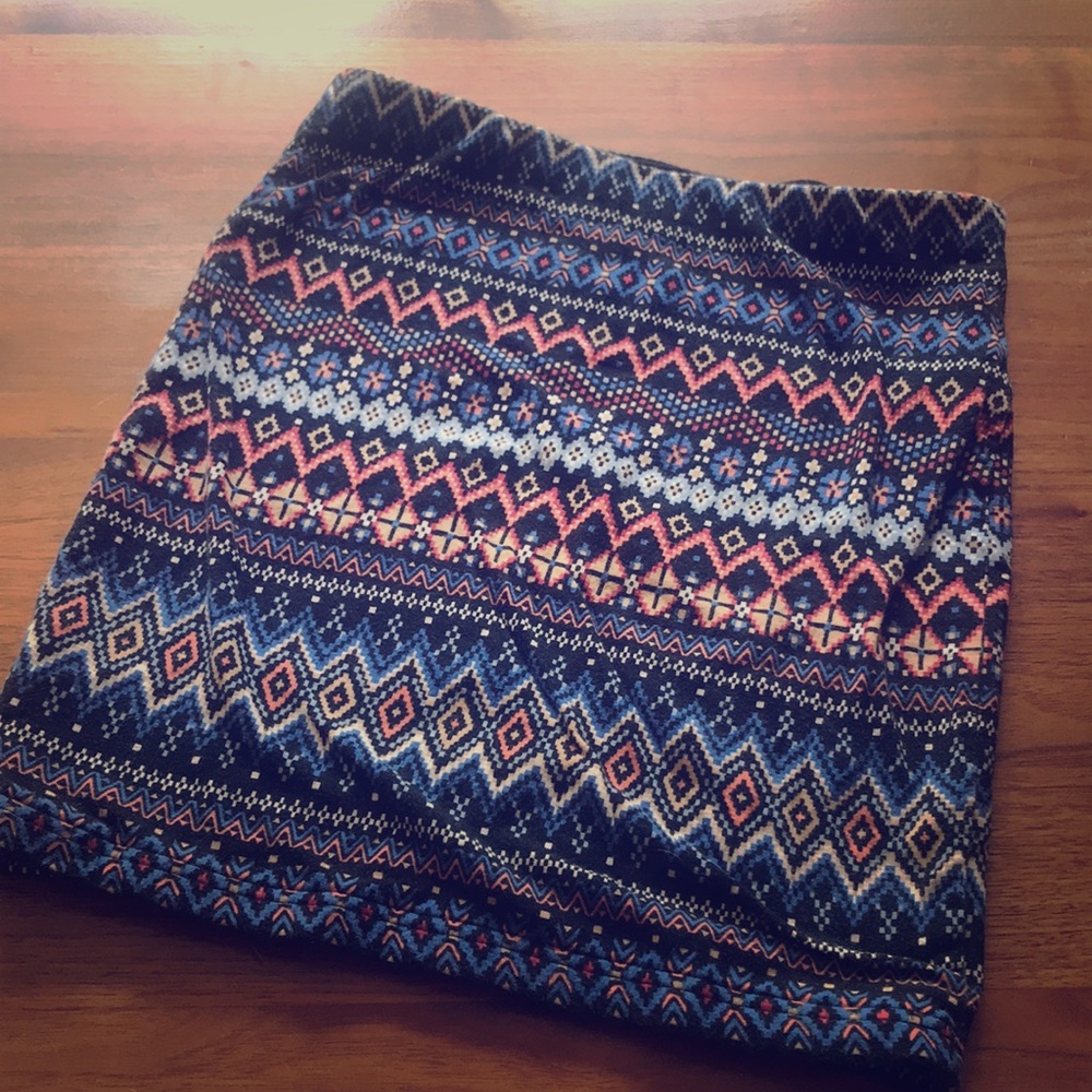 Skirt with fun print